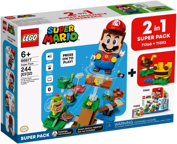 Super Mario Bundle Pack, 2 in 1 (Sets 71360 and 71393) - Super Pack