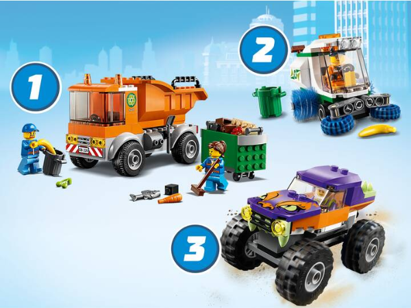 City Bundle Pack (Sets 60220, 60249, and 60251)