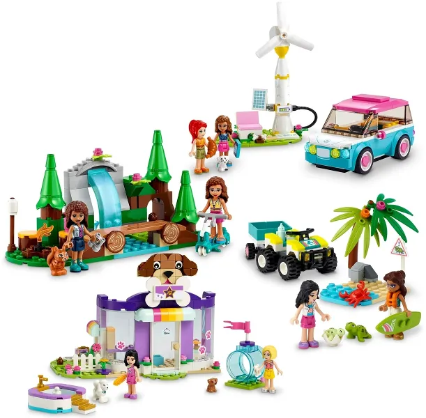 Friends Bundle Pack, 4 in 1 (Sets 41443, 41677, 41691, and 41697) - LEGO Friends Gift Set