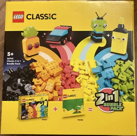 Classic Bundle Pack, 2 in 1 (Sets 11023 and 11027)