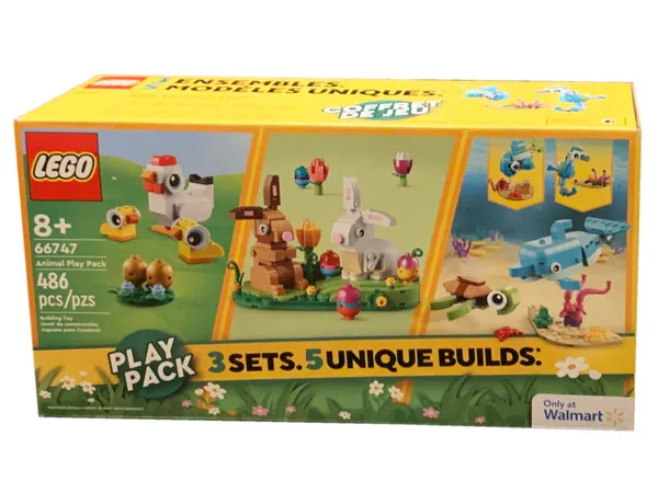Mixed Bundle Pack, Play Pack (Sets 30643, 31128, and 40523) - Animal Play Pack