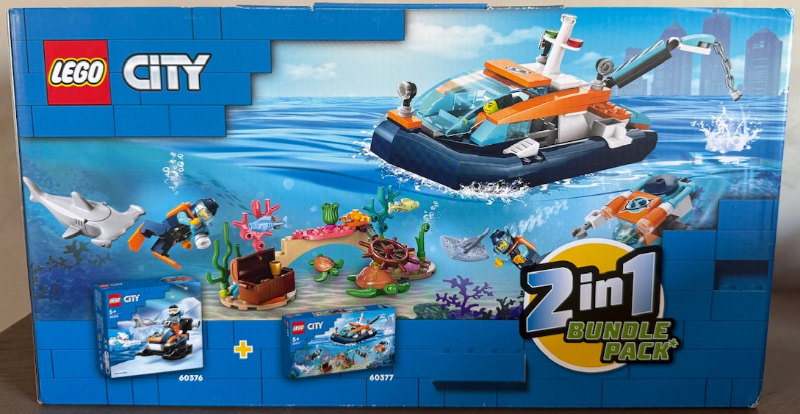 City Bundle Pack, 2 in 1 (Sets 60376 and 60377)