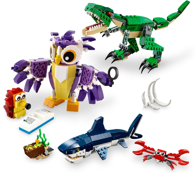 Creator Bundle Pack (Sets 31058, 31088, and 31125) - Animal Gift Set