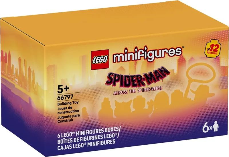 Minifigure, Spider-Man Across the Spider-Verse (Box of 6)