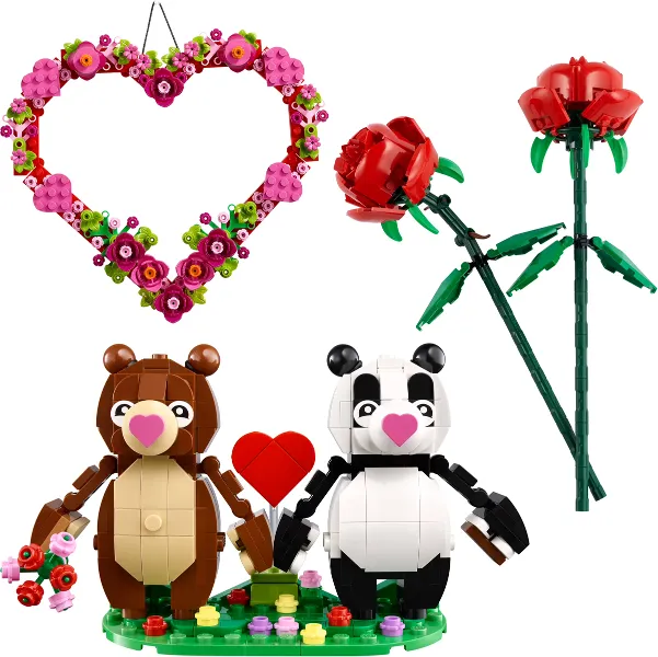 Mixed Bundle Pack, 3 in 1 Gift Set (Sets 40460, 40638, and 40821) - Hearts & Flowers Gift Set