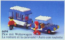 Car with Camper