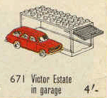 1:87 Vauxhall Victor Estate with Garage