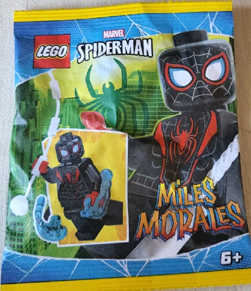 Miles Morales paper bag #2