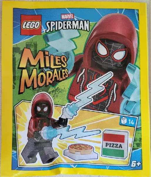 Miles Morales paper bag #3