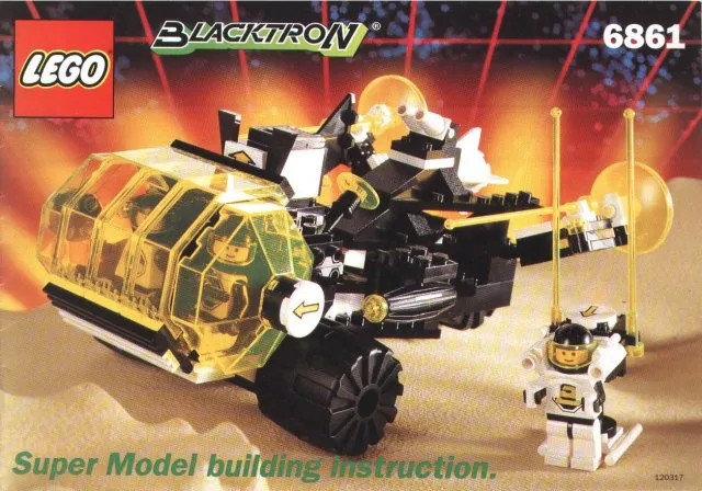 Blacktron Super Vehicle (Super Model instructions)
