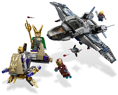 Quinjet Aerial Battle