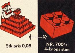 Individual 2 x 2 Bricks