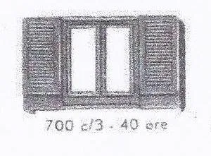 Individual 1 x 6 x 3 Shutter Window (with glass)