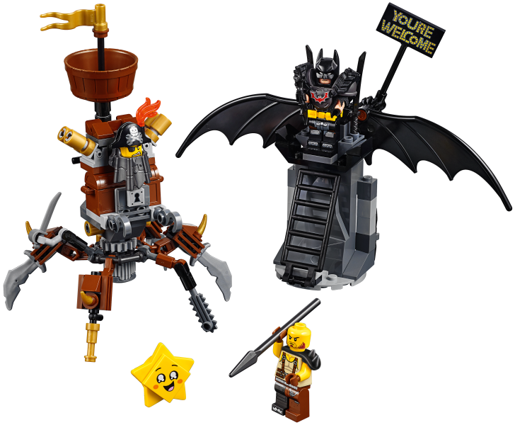 Battle-Ready Batman and MetalBeard