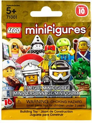 Minifigure, Series 10 (Complete Random Set of 1 Minifigure)