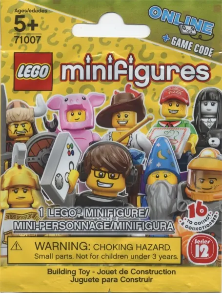 Minifigure, Series 12 (Complete Random Set of 1 Minifigure)