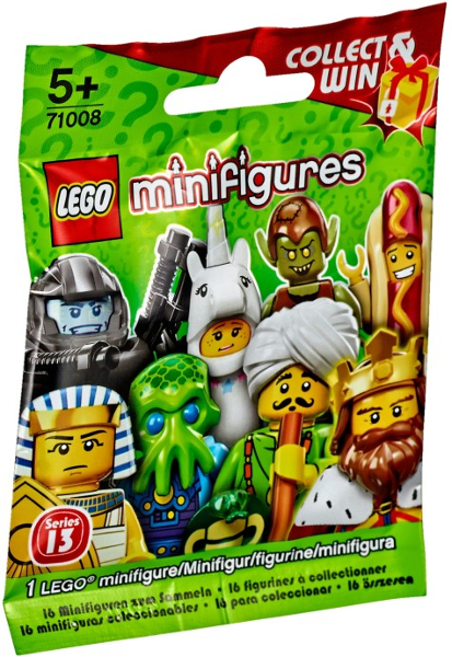 Minifigure, Series 13 (Complete Random Set of 1 Minifigure)