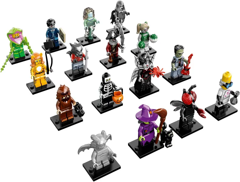 Minifigure, Series 14 (Complete Series of 16 Complete Minifigure Sets)