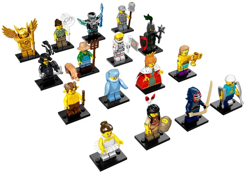 Minifigure, Series 15 (Complete Series of 16 Complete Minifigure Sets)