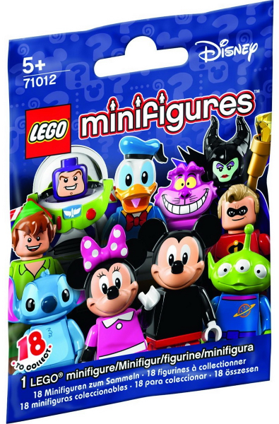 Minifigure, Disney, Series 1 (Complete Random Set of 1 Minifigure)