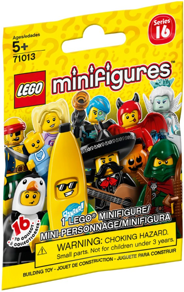 Minifigure, Series 16 (Complete Random Set of 1 Minifigure)