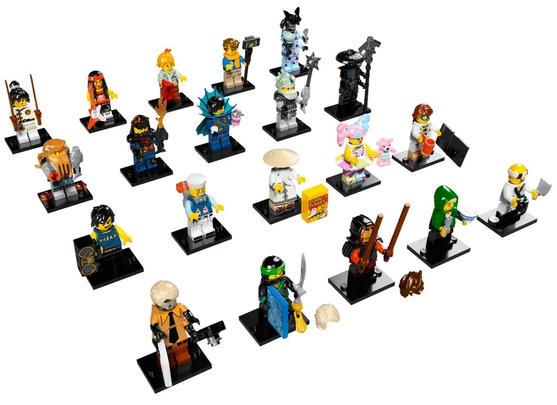 Minifigure, The LEGO Ninjago Movie (Complete Series of 20 Complete Minifigure Sets)