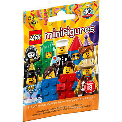 Minifigure, Series 18 (Complete Random Set of 1 Minifigure)