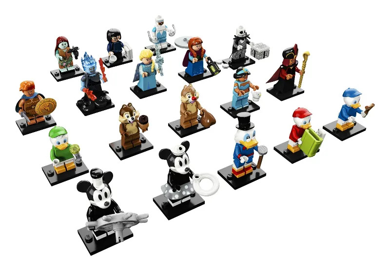 Minifigure, Disney, Series 2 (Complete Series of 18 Complete Minifigure Sets)