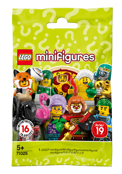 Minifigure, Series 19 (Complete Random Set of 1 Minifigure)