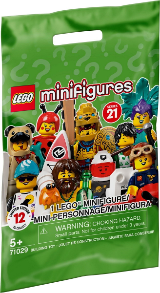 Minifigure, Series 21 (Complete Random Set of 1 Minifigure)