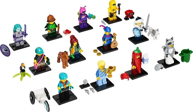 Minifigure, Series 22 (Complete Series of 12 Complete Minifigure Sets)