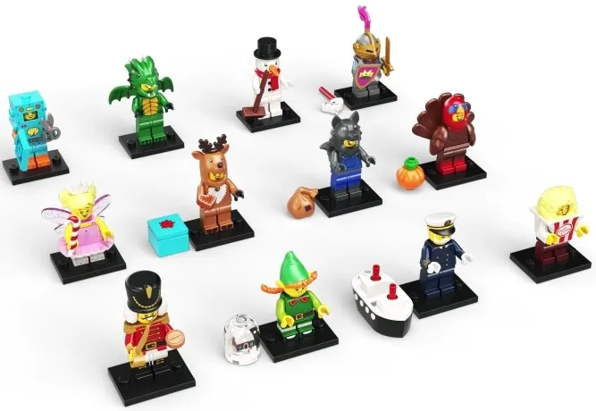 Minifigure, Series 23 (Complete Series of 12 Complete Minifigure Sets)