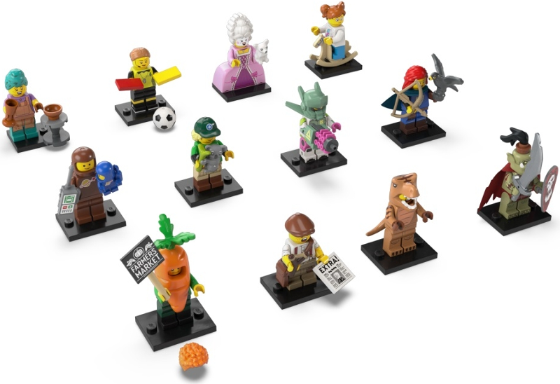 Minifigure, Series 24 (Complete Series of 12 Complete Minifigure Sets)