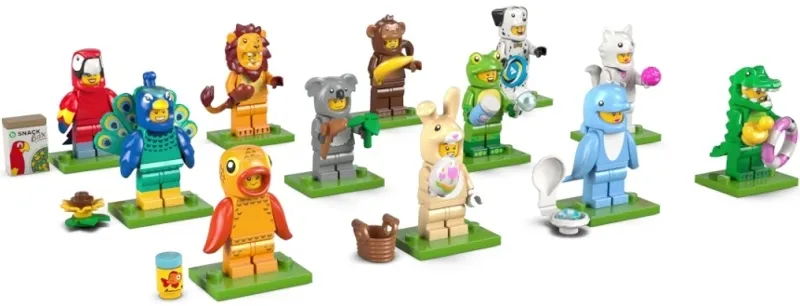 Minifigure, Series 28 (Complete Series of 12 Complete Minifigure Sets)