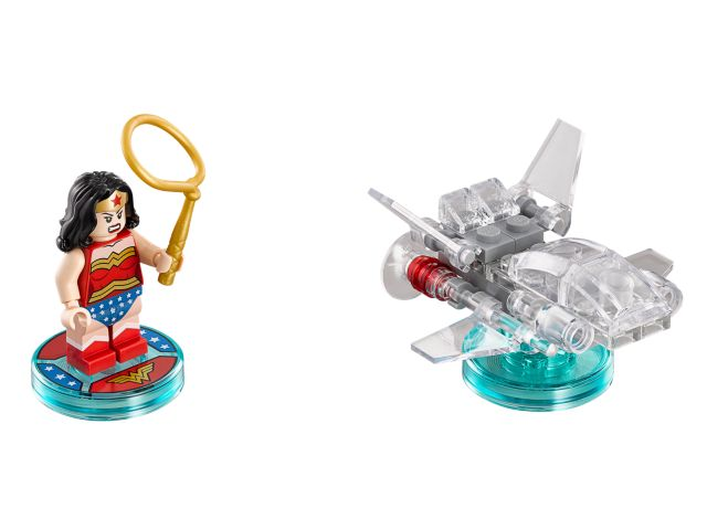 Fun Pack - DC Comics (Wonder Woman and Invisible Jet)