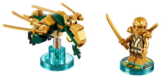 Fun Pack - Ninjago (Lloyd and Lloyd's Golden Dragon)