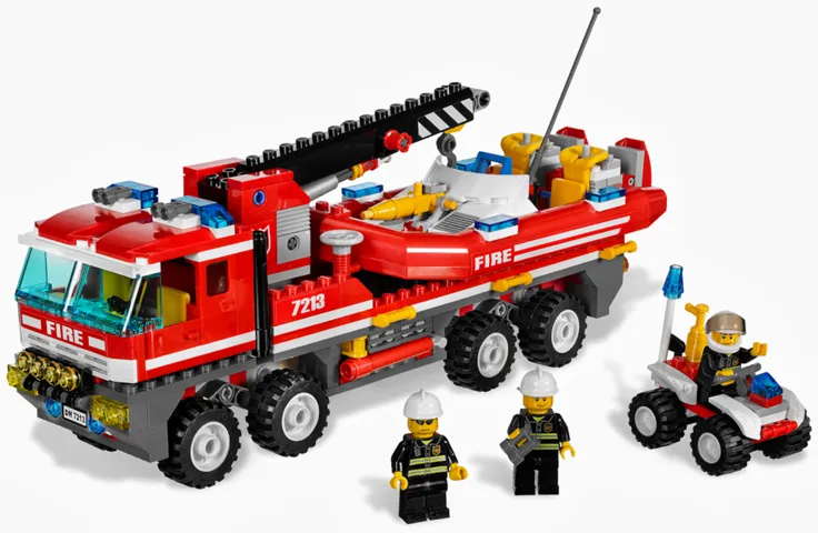 Off-Road Fire Truck & Fireboat
