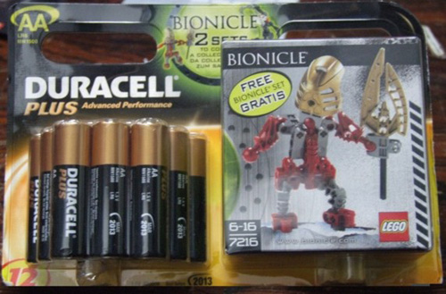 Gold Good Guy (Duracell 12 pack AA) {Turaga Lhikan}