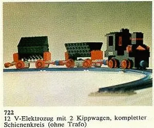 12V Electric Train with 2 Wagons