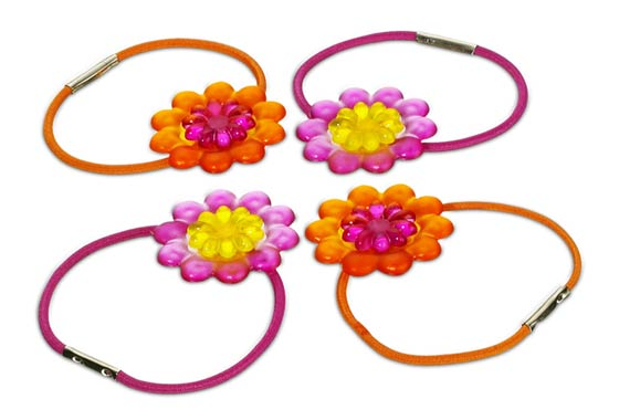 Flowered Hair Bands