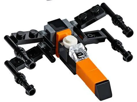 Advent Calendar 2019, Star Wars (Day  5) - Poe Dameron's X-wing Fighter
