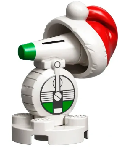 Advent Calendar 2020, Star Wars (Day 10) - D-O with Santa Hat