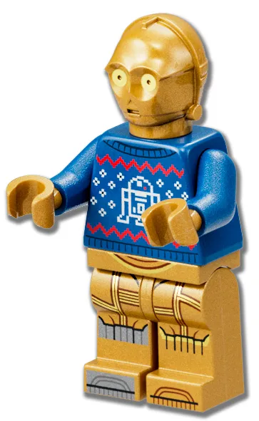 Advent Calendar 2022, Star Wars (Day  9) - Festive C-3PO