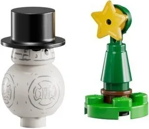 Advent Calendar 2025, Star Wars (Day 24) - Snowman BB-8 and Christmas Tree