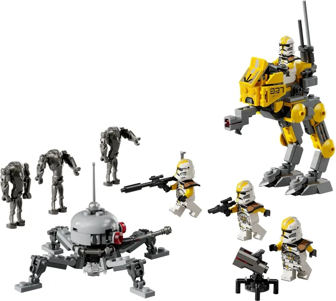 327th Star Corps Clone Troopers Battle Pack