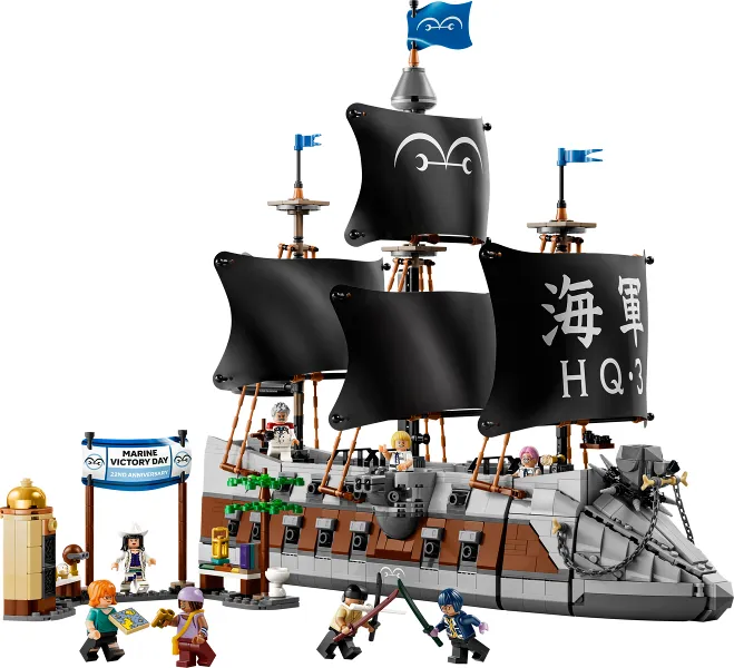 Garp's Marine Battleship