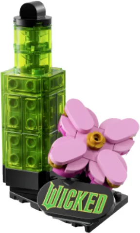 Elphaba's Bottle and Glinda's Flower polybag
