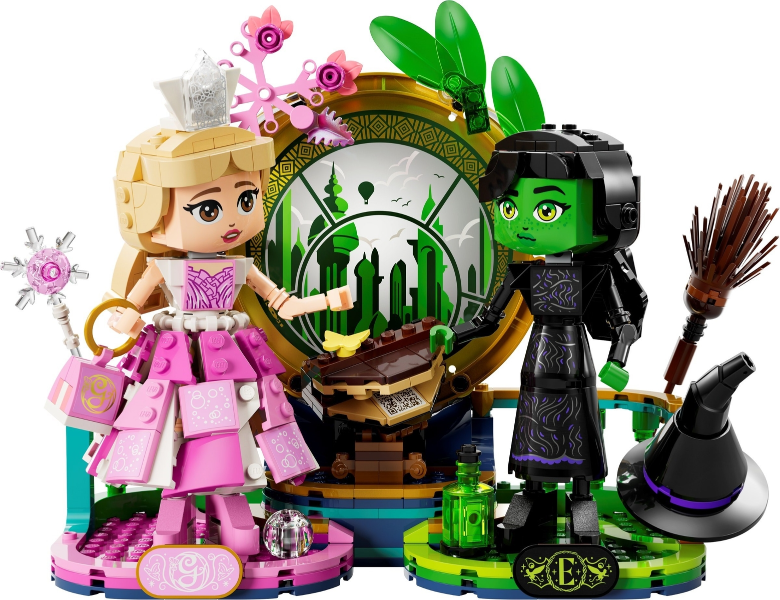 Elphaba & Glinda Figures