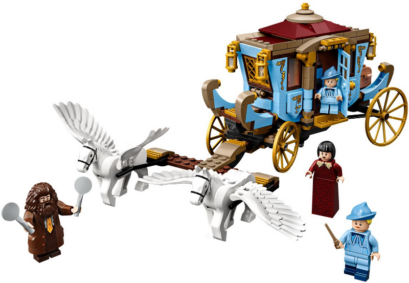 Beauxbatons' Carriage: Arrival at Hogwarts