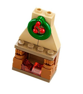 Advent Calendar 2019, Harry Potter (Day 19) - Fireplace with Christmas Decoration